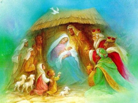 Ecco, è nato il nostro Salvatore, il Cristo Signore (immagine del presepe) Ecco, è nato il nostro Salvatore, il Cristo Signore (immagine del presepe)